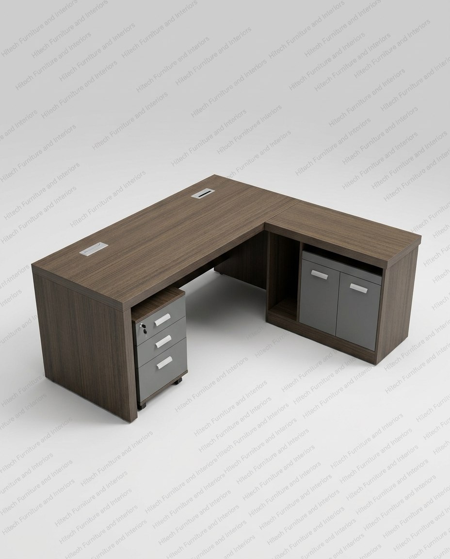 L Shape Office Table